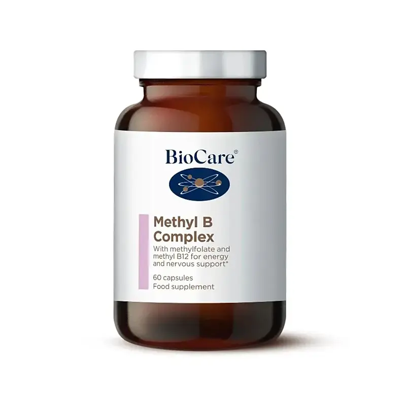BioCare - Methyl B Complex - vitamín B komplex, 60 kapsúl