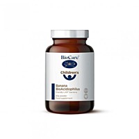 BioCare BioAcidophilus probiotiká pre deti s banánovou príchuťou v prášku, 60 g 