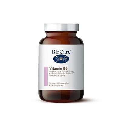 Vitamín B6 (pyridoxin), 50 mg, 60 kapslí