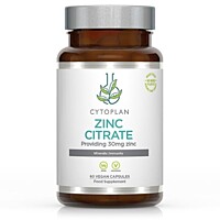 Cytoplan Citrát zinočnatý forte 30 mg, 60 vegan kapsúl