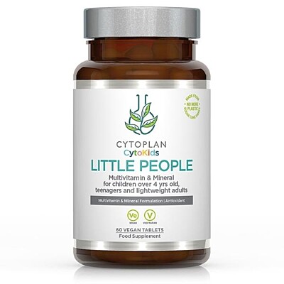 Cytoplan Little People - Multivitamíny pro děti od 4 let teenagery a hubené dospělé, 60 ks tabliet