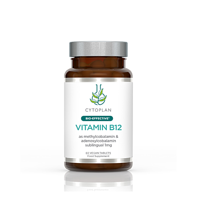 Cytoplan Vitamín B12, 1000 µg Bioaktivní pod jazyk, 60 tablet