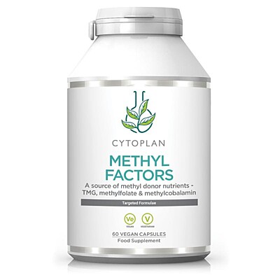 Cytoplan METHYL FAKTORY - B1 + Betain + B2 + B6 + L-Metylfolát vápenatý + Vitamín B12 a Zinek, 60 kapslí