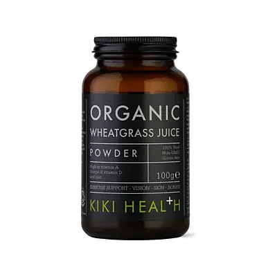 KIKI Health BIO Prášek ze šťávy z pšeničné trávy, 100 g