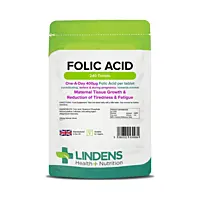 LINDENS Health + Nutrition Kyselina listová 400 μg, 240 tabliet