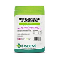 LINDENS Health + Nutrition Zinok, Horčík & Vitamín B6, 90 tabliet