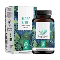 Naturtreu Siła alg – olej omega 3 DHA i EPA z mikroalg, 60 kapsułek