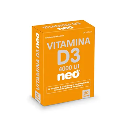 Neovital Health Vitamín D3 100 μg , 30 kapsúl