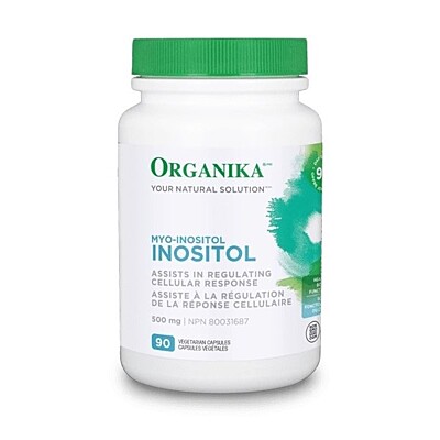 Organika INOSITOL (Myo-Inositol) 500 mg, 90 kapslí 