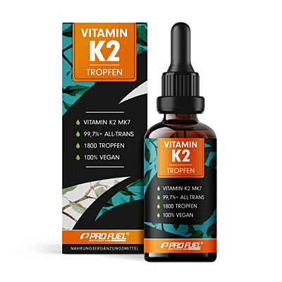 Profuel Vitamín K2 MK7 200 mcg kapky, 50 ml