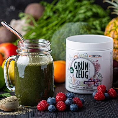 ProFuel Zelenáč, 42 Superfoods, příchuť Wild Berry, 300 g