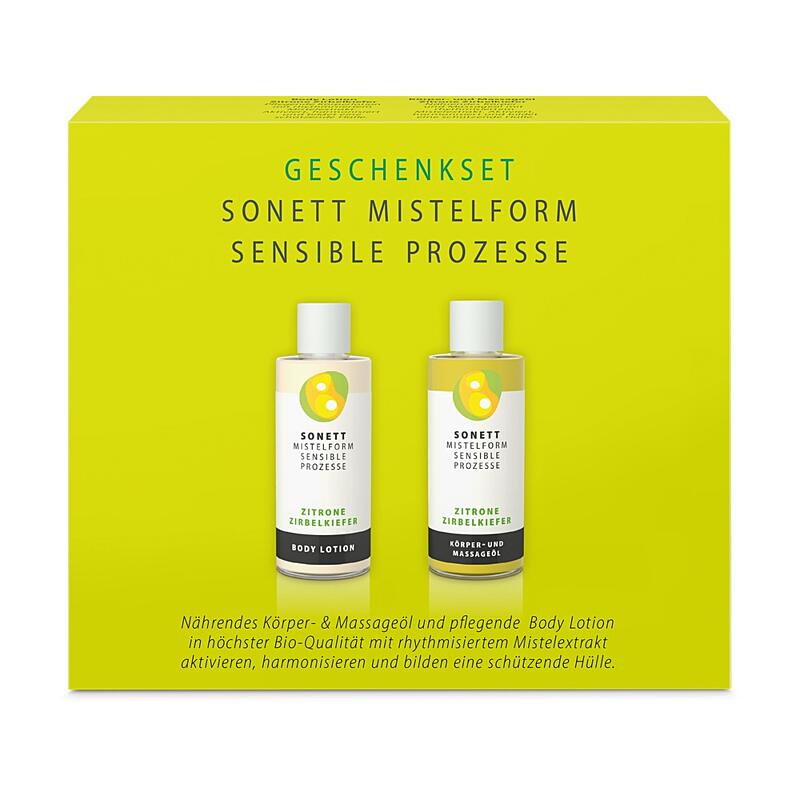 Sonett Zestaw upominkowy Cytryna Limba, 2 x 50 ml