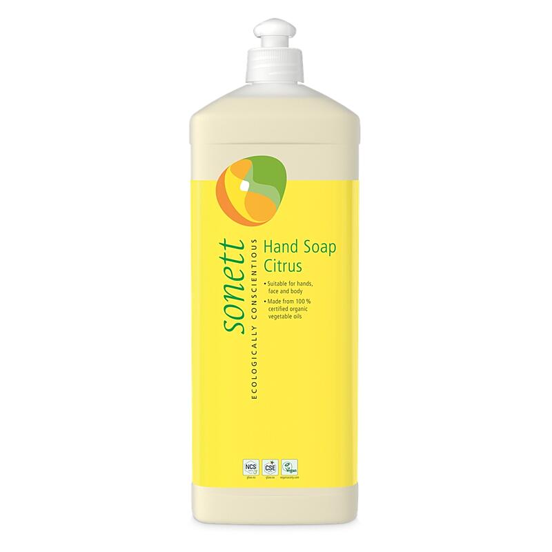 Sonett Prírodné BIO tekuté mydlo na telo, ruky a tvár - Citrus 2
