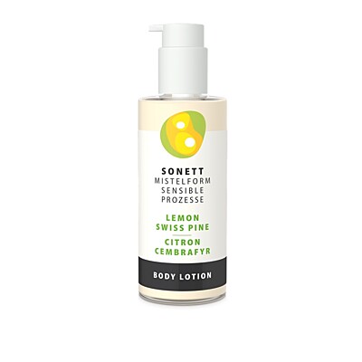 Sonett Prírodné telové mlieko citrón limba, 145 ml
