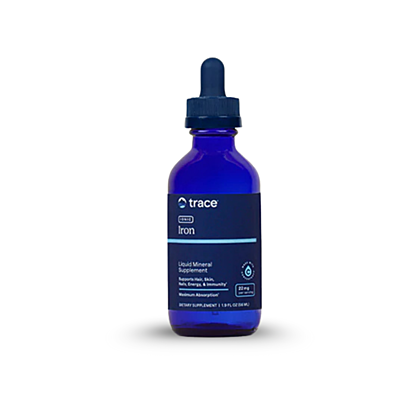 Trace Minerals Iontové Železo + Stopové minerály ConcenTrace®, 56 ml