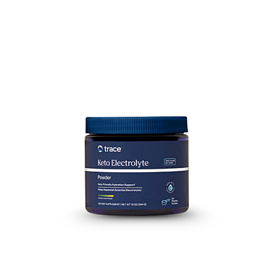 Trace Minerals Keto Elektrolyty Citron + Limetka (bez cukru), 368 g