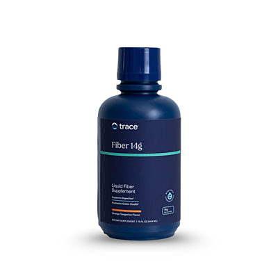 Trace Minerals Tekutá vláknina – Inulín + Akácia 14 g (pomeranč + mandarinka), 444 ml