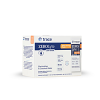 Trace Minerals ZeroLyte – Elektrolyty na báze sodíka (Slaný pomaranč), 30 sáčkov