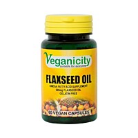 Ľanový olej 500 mg - zdroj Omega-3, 6 a 9, 60 kapsúl