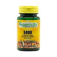 Veganicity E400 - Vitamín E, 30 vegan kapsúl