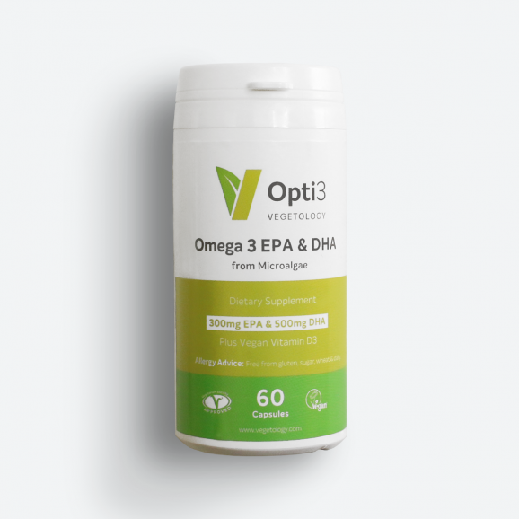 Opti3 Omega-3 EPA & DHA s vitamínem D 60 kapslí