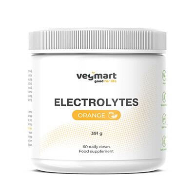 Vegmart Elektrolyty (pomeranč), 391 g