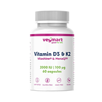 Vegmart Vitamín D3 2000 IU + K2 MK-7 100 μg, 60 kapsúl