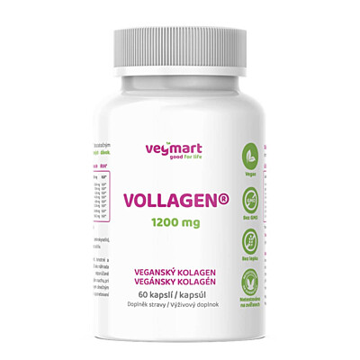 Vegmart Vollagen® 1200 mg (veganský kolagen), 60 kapslí