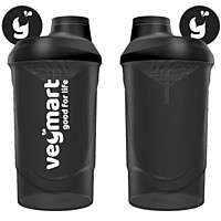 Vegmart SHAKER 600 ml, čierny